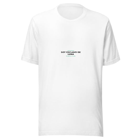 Camiseta white con diseño impreso — vista frontal