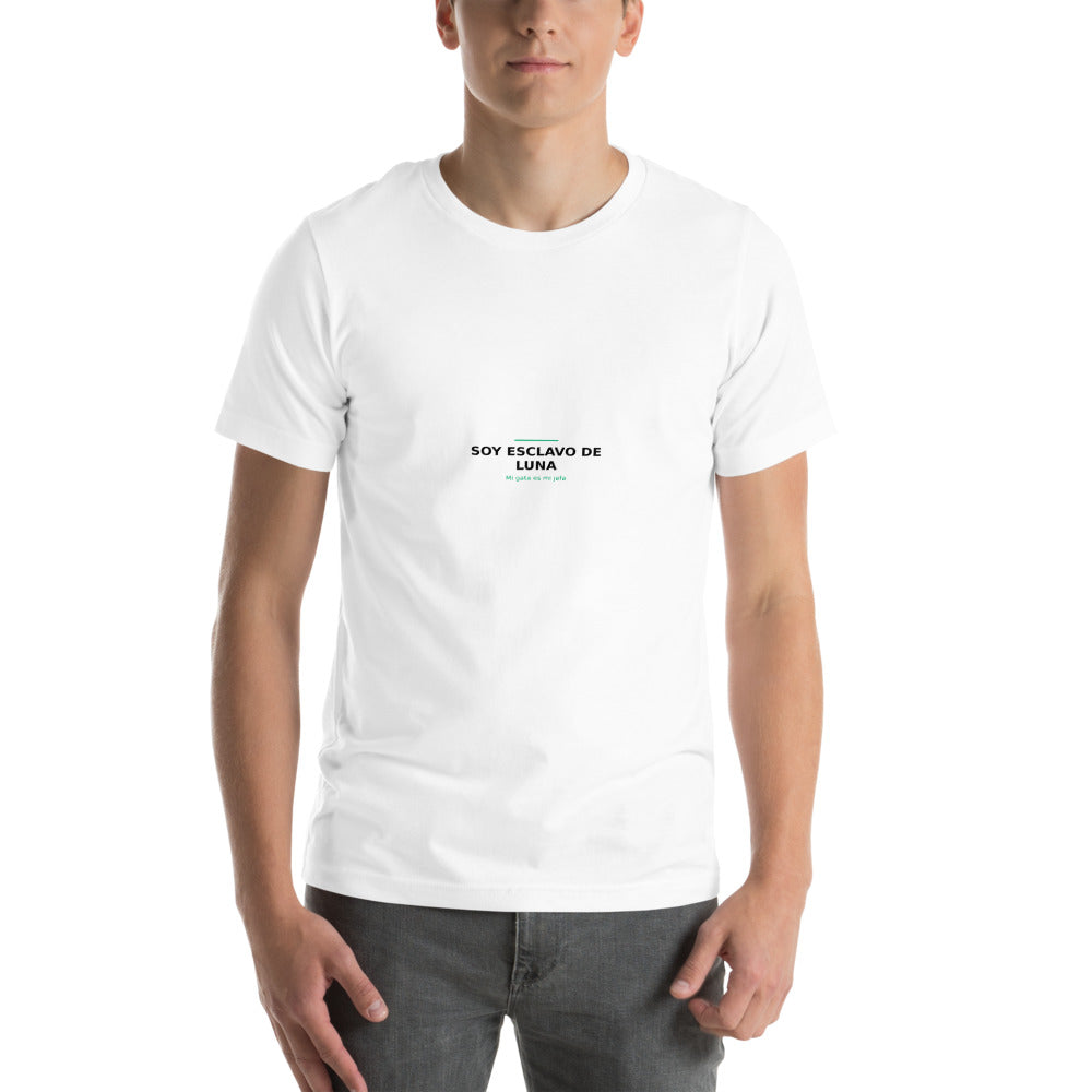 Camiseta lifestyle con diseño impreso — vista frontal